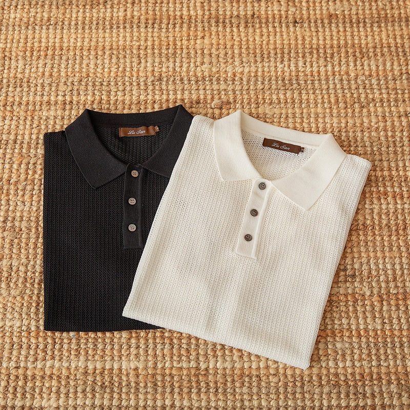 Polo en Coton Mercerisé pour Homme | Confort Luxueux et Élégance Intemporelle