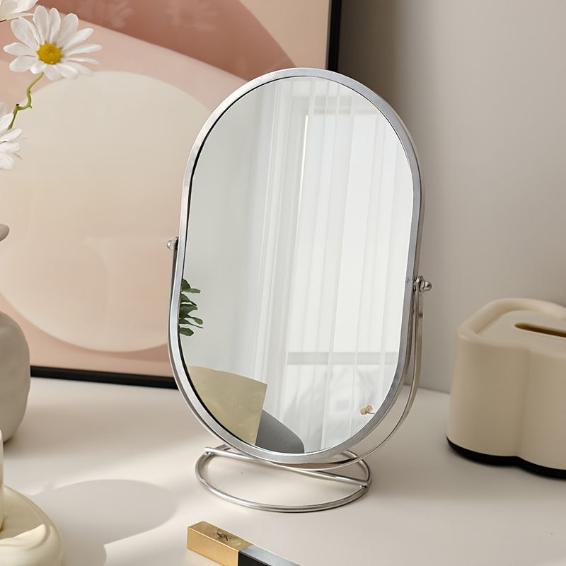 Miroir de Maquillage Rotatif 360° | Compact et Élégant pour Voyage