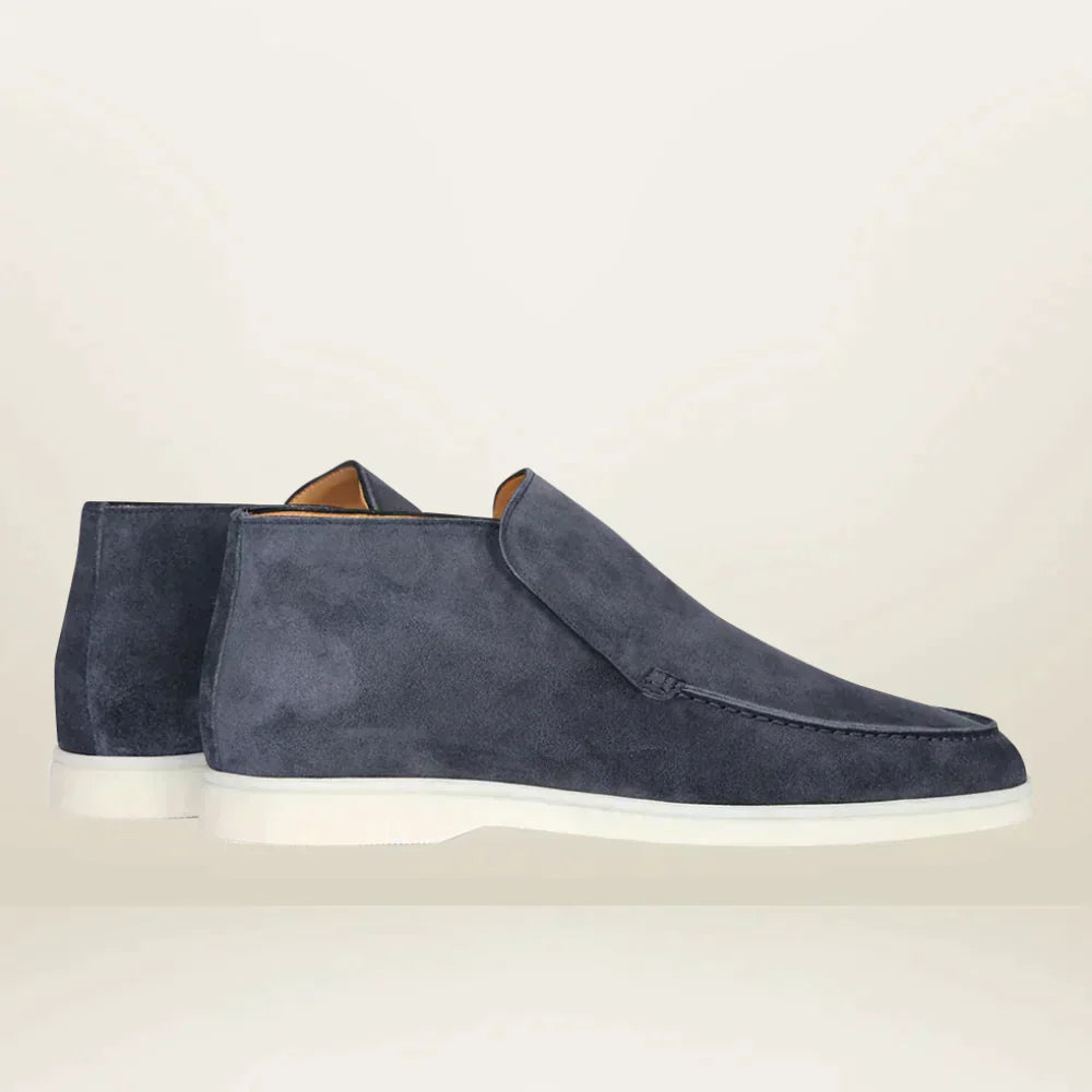 Mocassins en Suède Vegan pour Hommes | Élégance Intemporelle et Confort Optimal