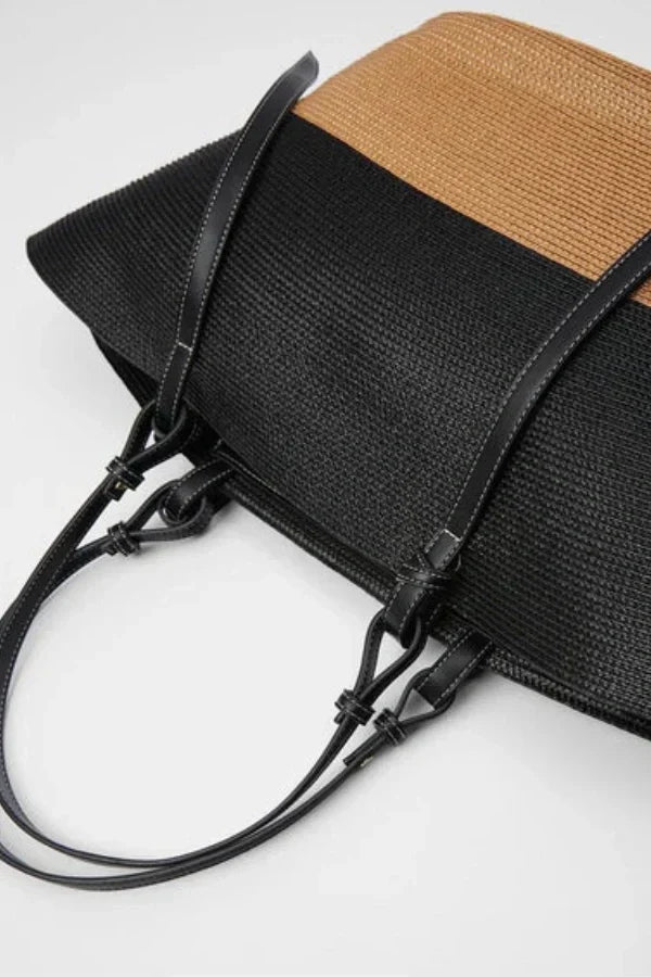 Sac Tote en Cuir Marron | Élégant et Spacieux pour Toutes les Occasions