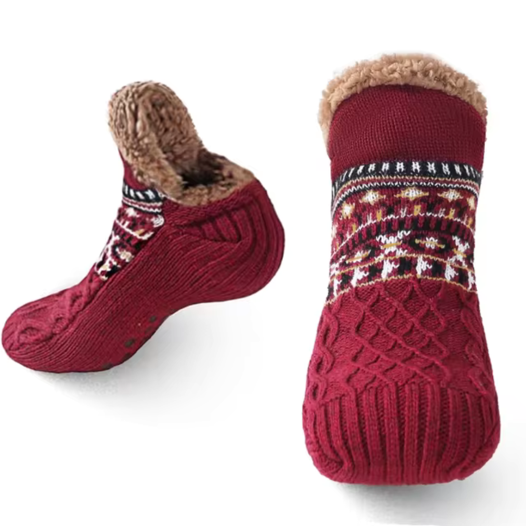Chaussettes Polaires CozyMax - Extra Chaudes & Antidérapantes