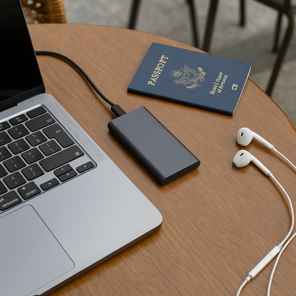 Disque Dur Externe SSD Haute Vitesse | Stockage Fiable et Compact