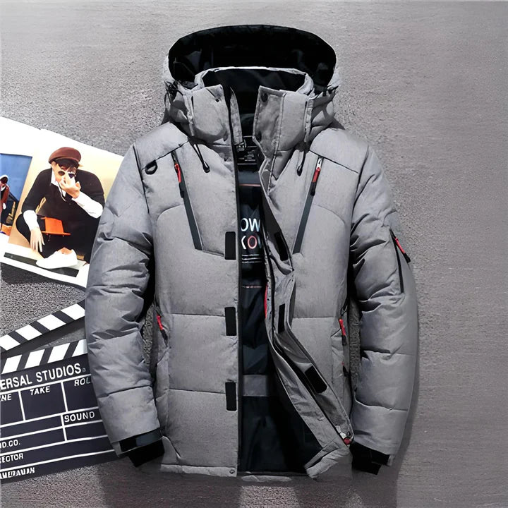 Parka d'Hiver pour Hommes | Doublure Thermique et Poches Fonctionnelles