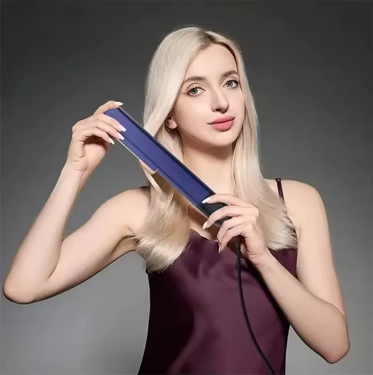 Coiffeur 2-en-1 pour Cheveux Humides et Secs | Sèche-Cheveux et Lisseur en Céramique