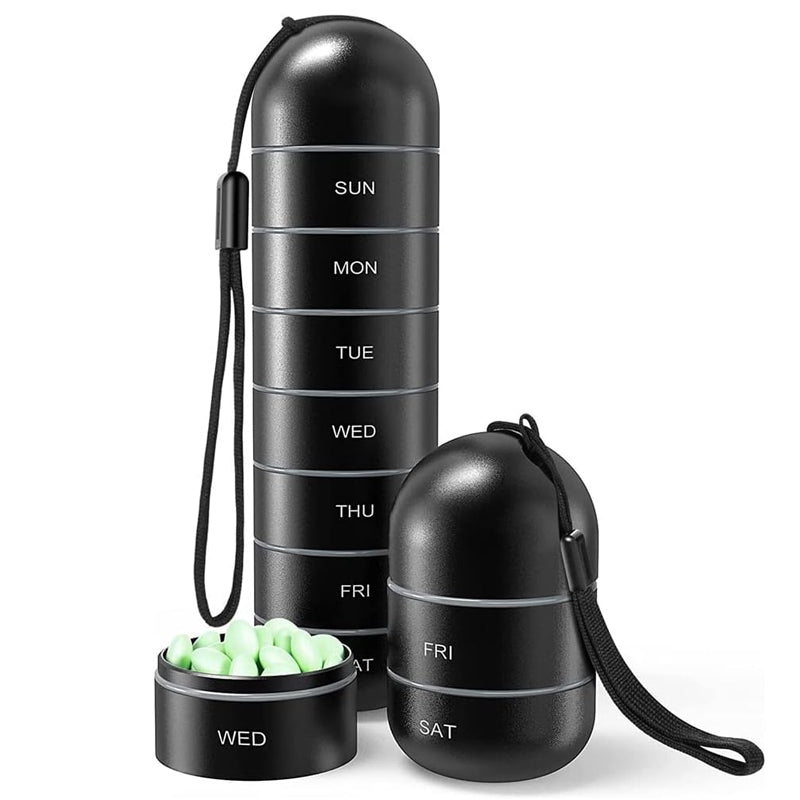 Organisateur de Pilules Étanche | Pratique et Durable pour Voyages