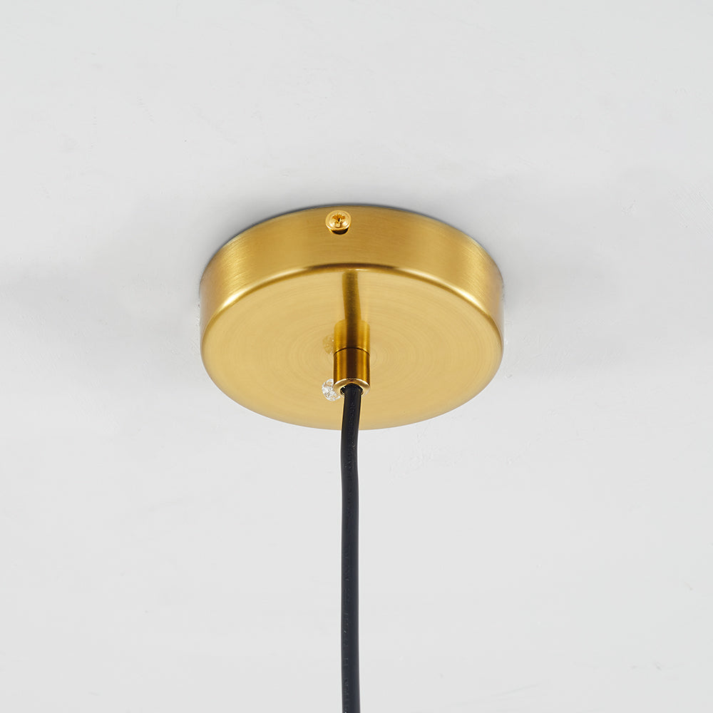 Suspension Ambre Élégante pour Intérieur | Design Raffiné et Éclairage Ajustable