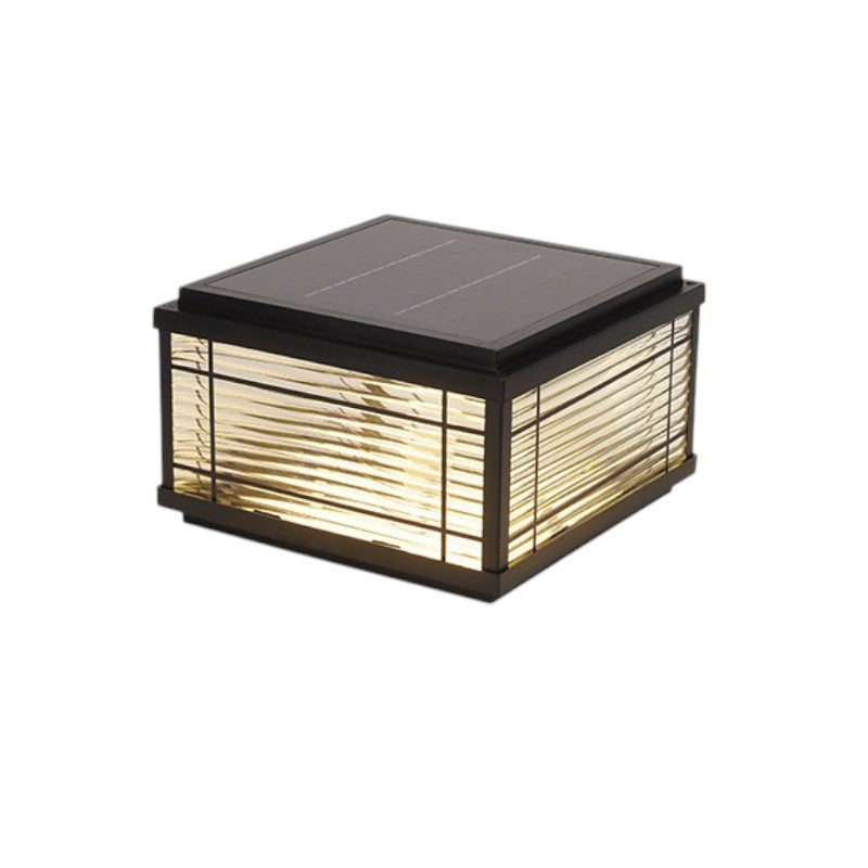 Lampe Solaire d'Extérieur | Éclairage Écologique et Élégant