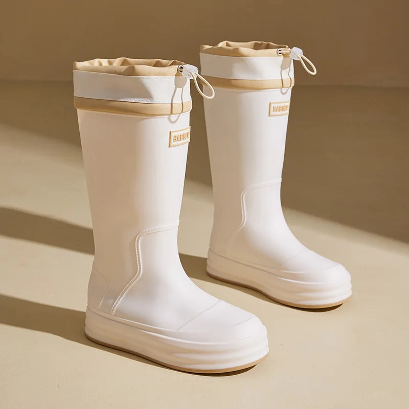 Bottes de Pluie Imperméables pour Femmes | Respirantes et Antidérapantes en Caoutchouc