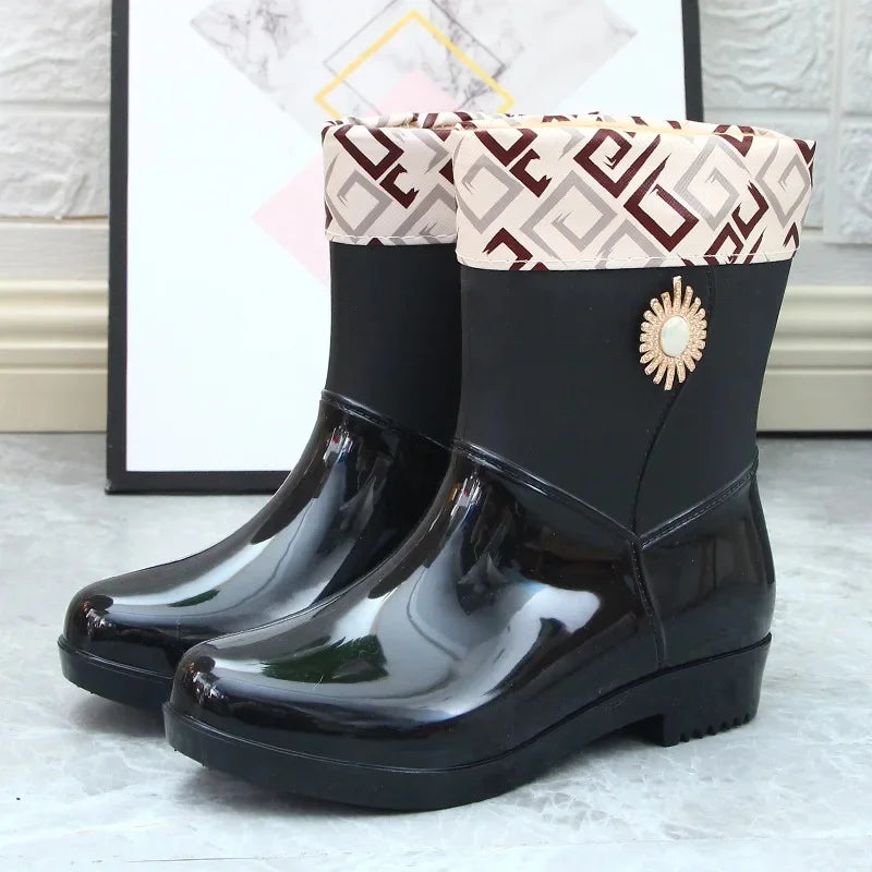 Bottes de Pluie Imperméables pour Femmes | Confort et Protection en PVC