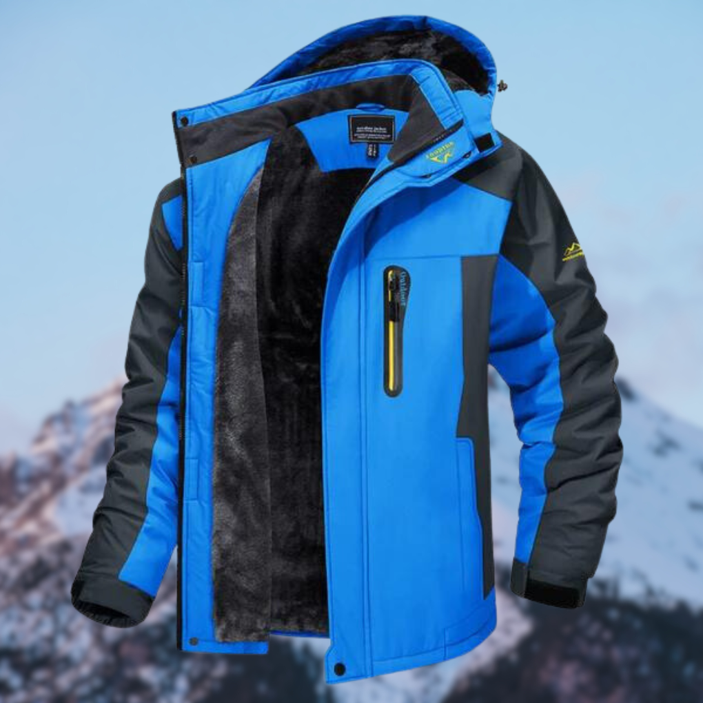 Veste d'Hiver Imperméable pour Hommes | Protection Élégante et Confortable