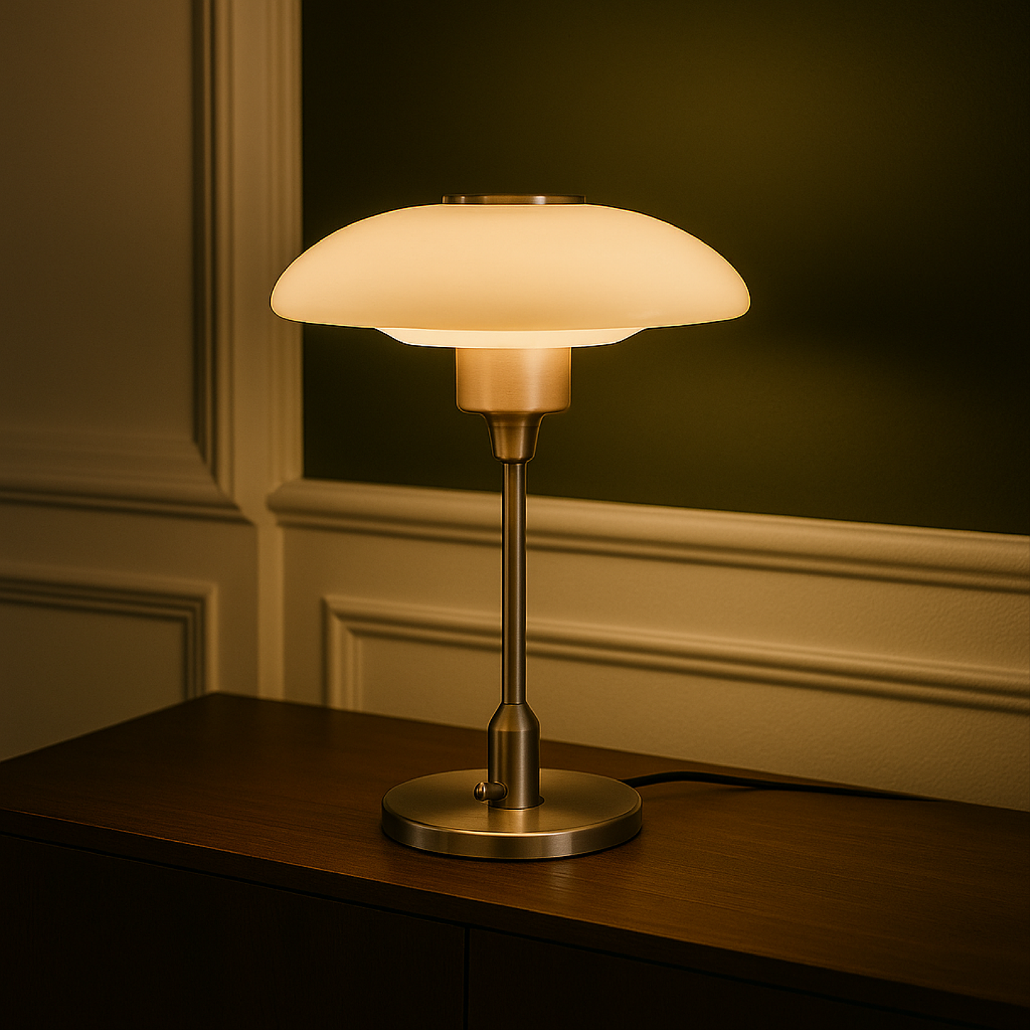 Lampe de Table Scandinave Moderne | Élégance et Atmosphère Chaleureuse