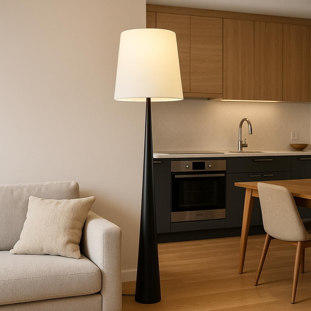 Lampe de Sol Scandinave | Design Épuré et Éco-Responsable