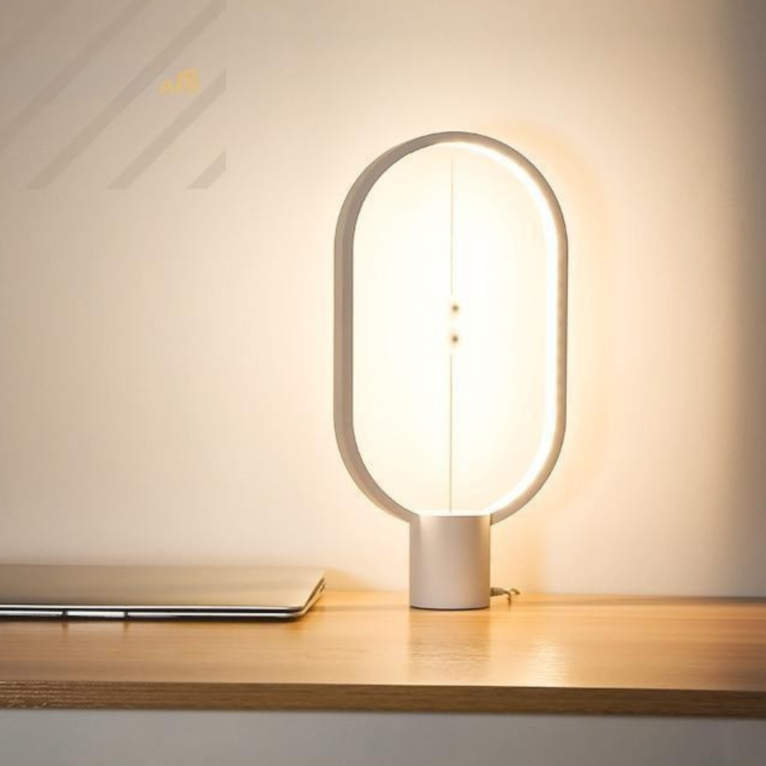 Lampe de Table en Bois Moderne | Interrupteur Magnétique et Design Élégant