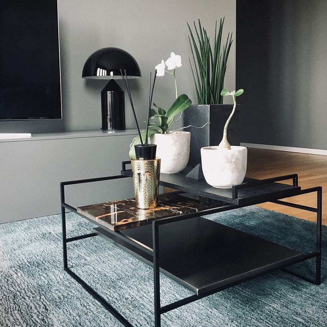 Lampe de Bureau Géométrique | Élégance Minimaliste et Éclairage Ambiant