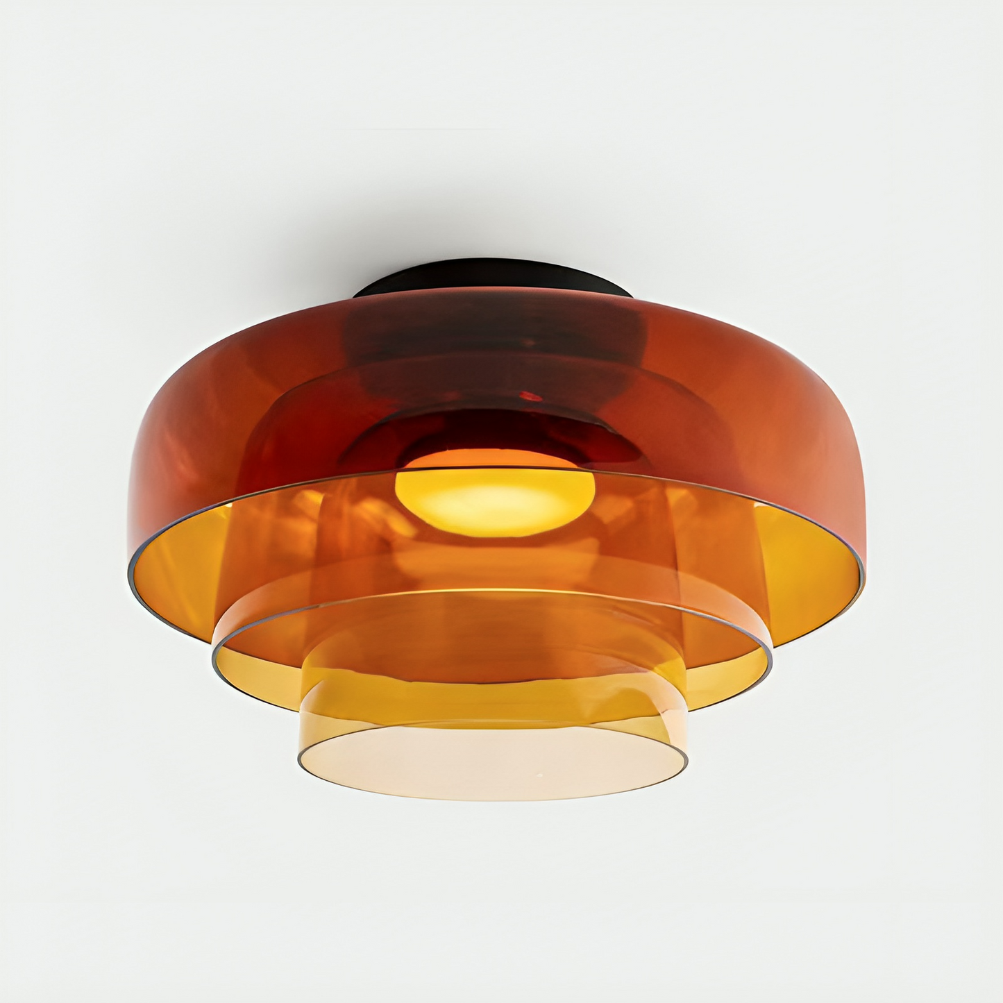 Lampe Suspendue en Verre Stratifié | Design Bauhaus Minimaliste et Élégant