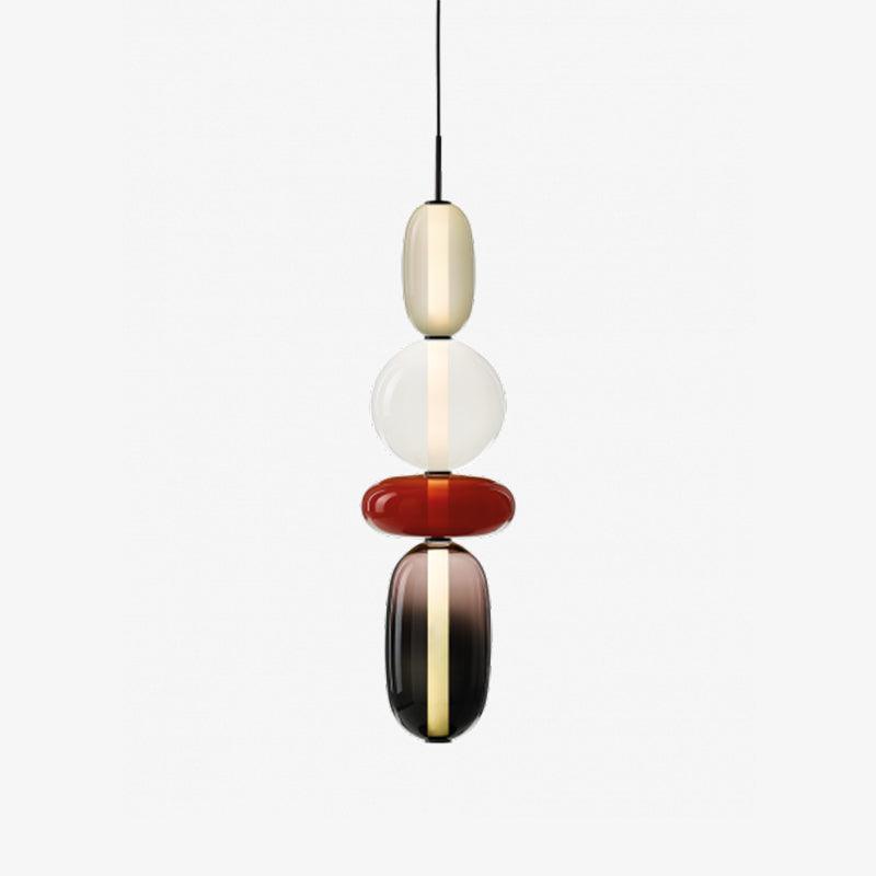 Pendentif en Verre Élégant | Brillance Transparente et Design Moderne