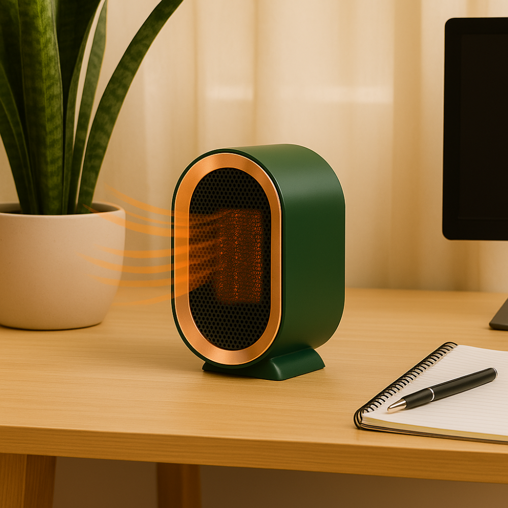 Chauffage d'appoint céramique portable | Compact et économe en énergie