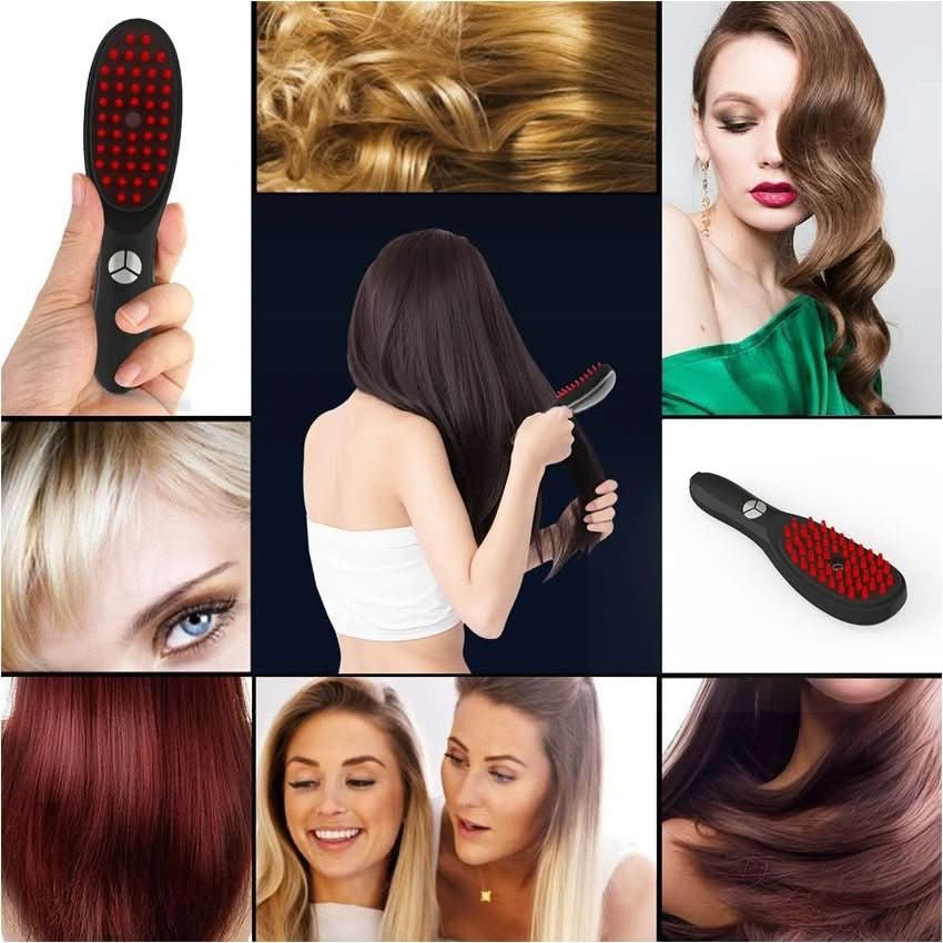 Brosse à Cheveux Multifonctionnelle 5-en-1 | Massage du Cuir Chevelu et Hydratation