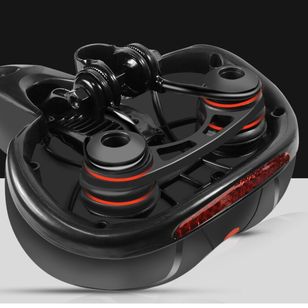 Selle de vélo ergonomique | Confort Ultime avec Double Suspension