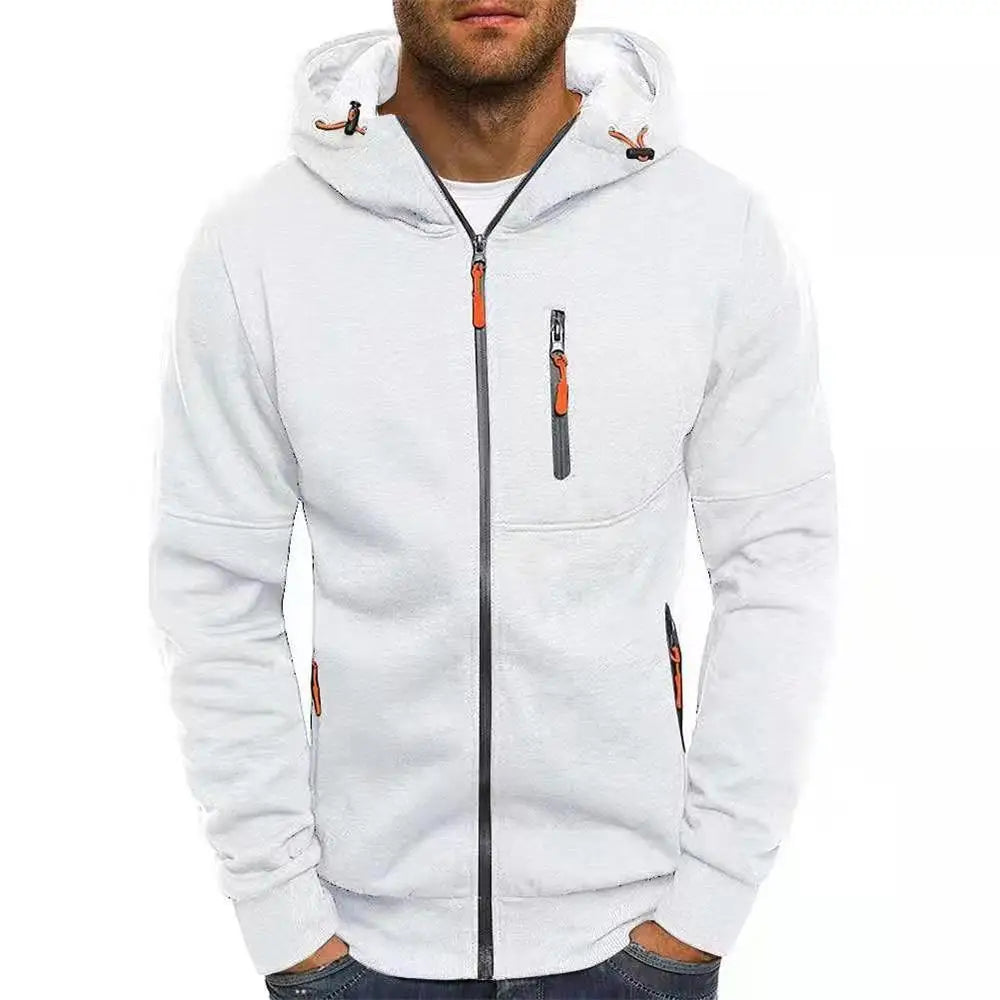 Sweat à Capuche Ajusté pour Hommes | Confort et Style Polyvalents