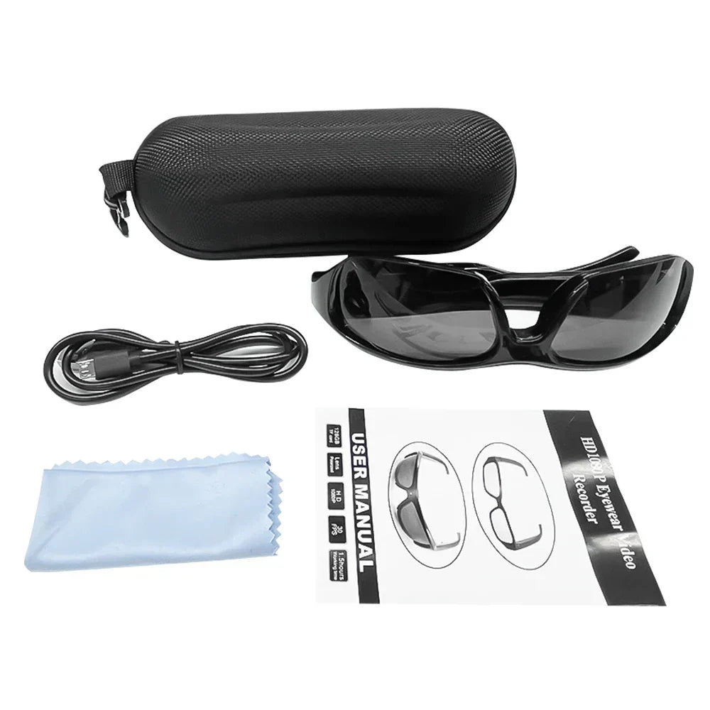 Lunettes Intelligentes 1080P | Enregistrement HD et Design Élégant