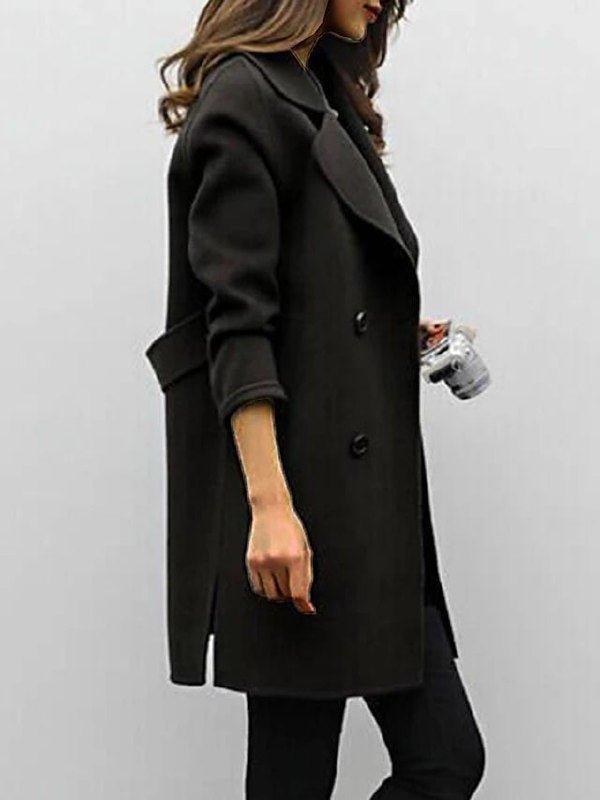 Manteau Trench Classique pour Femmes | Élégance et Confort Hivernal