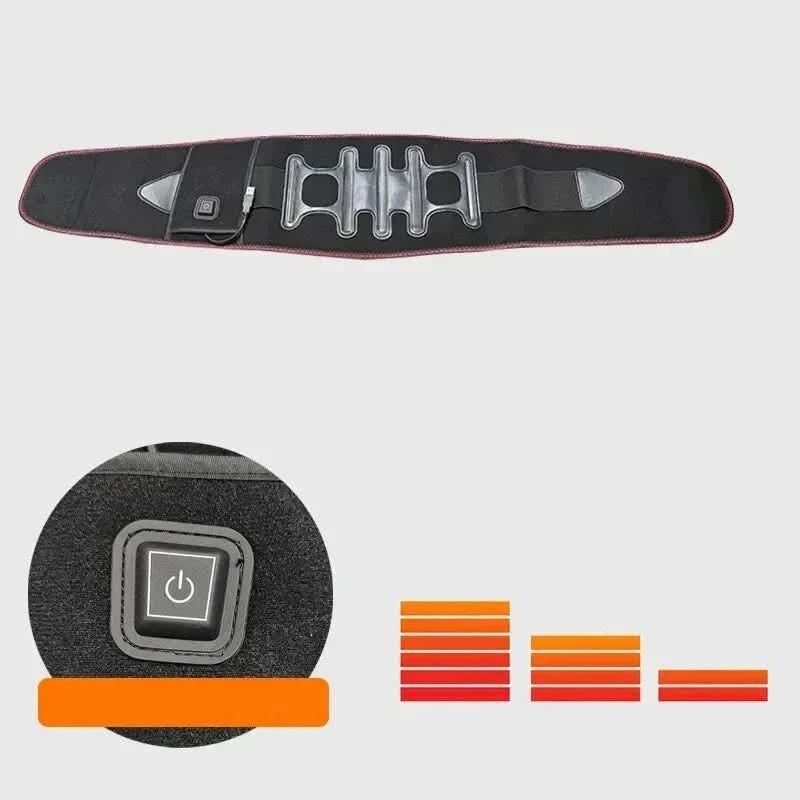 Ceinture Chauffante Ergonomique | Soulagement Ciblé des Douleurs Dorsales