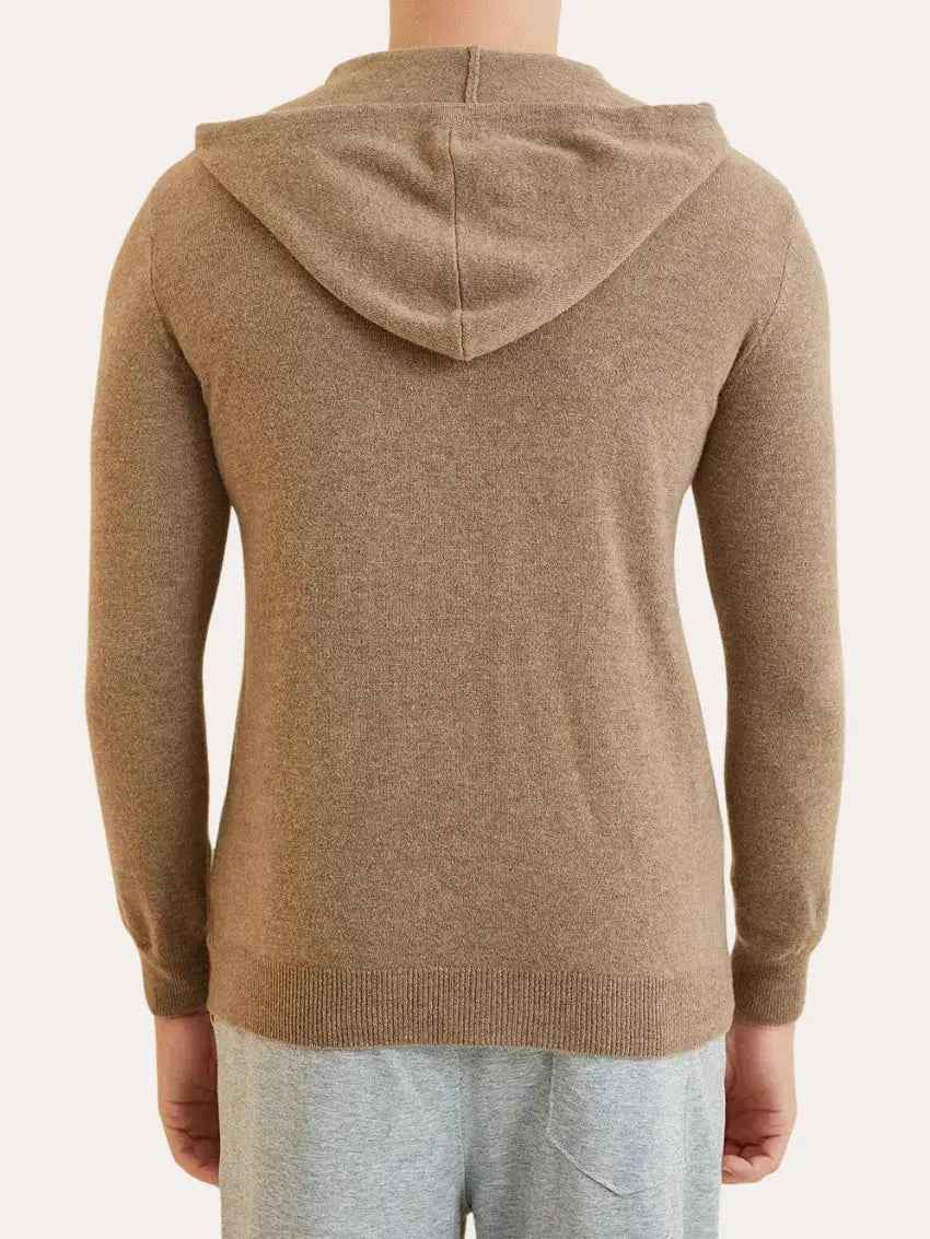 Gilet Zippé en Cachemire pour Hommes | Style Élégant et Confort Optimal