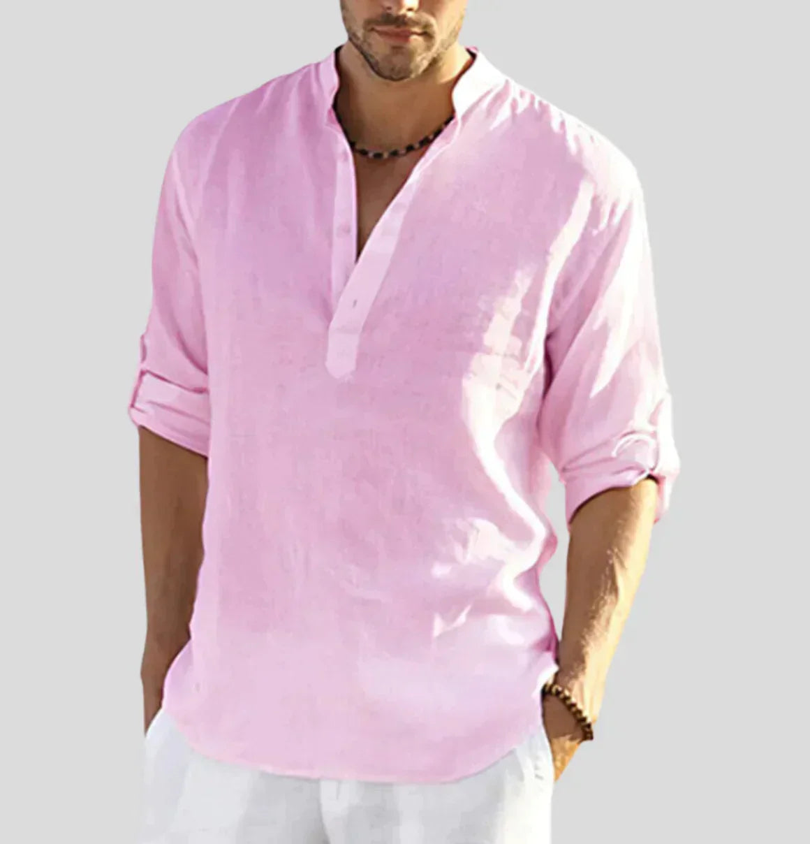 Chemise Habillée à Manches Longues pour Hommes | Confort Premium et Style Élégant