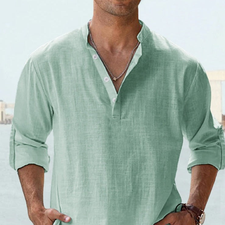 Chemise en Lin Détendue | Légère et Élégante pour Été