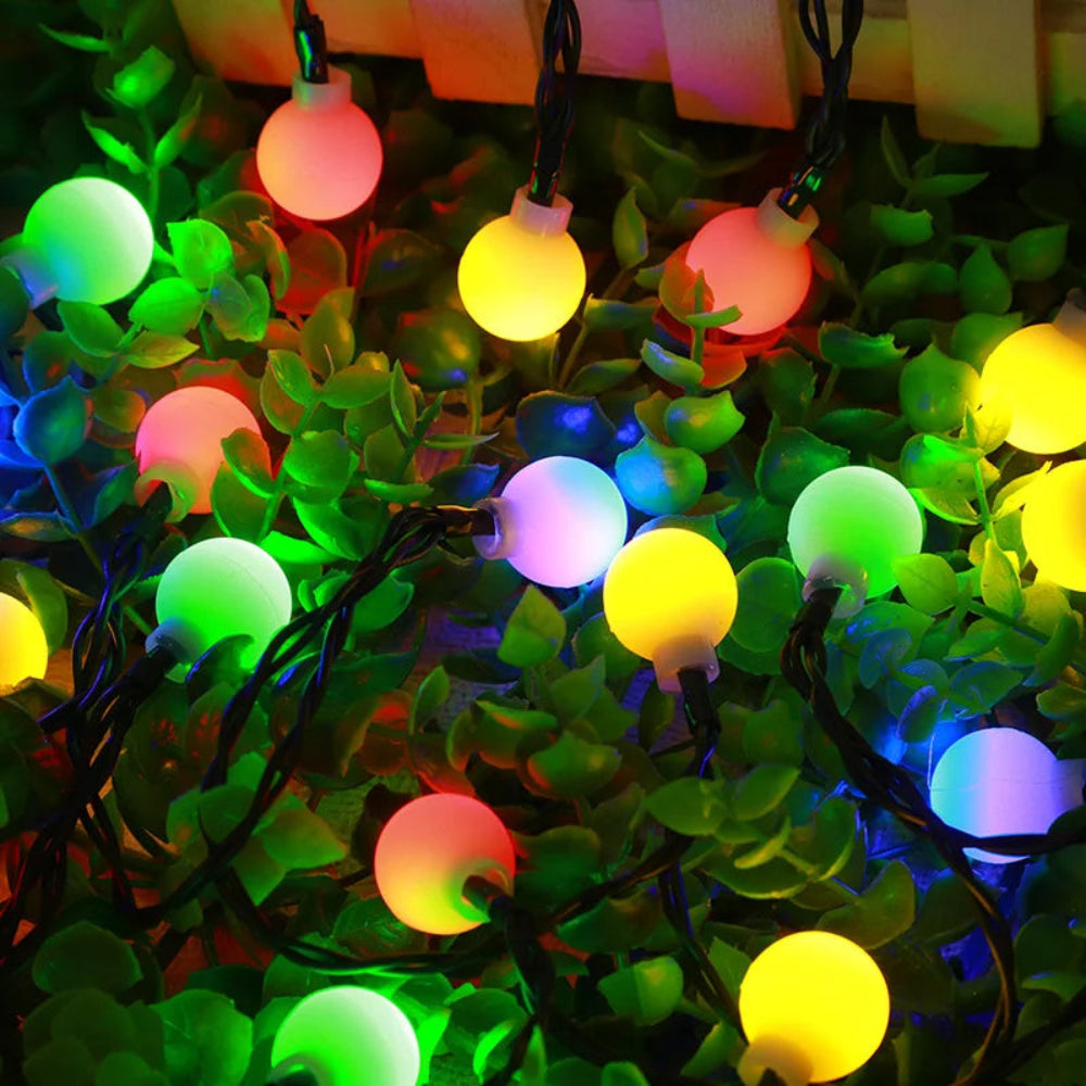 Guirlandes Lumineuses Solaire pour Jardin | Éclairage Écologique et Étanche