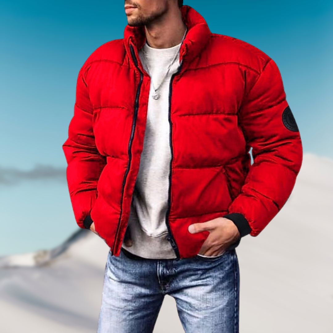 Veste Puffer Isolée pour Hommes | Style Moderne et Confort en Hiver