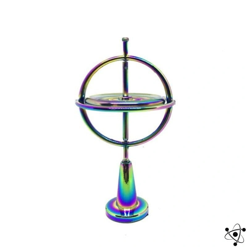 Gyroscope Scientifique en Métal | Apprentissage STEM et Réduction du Stress