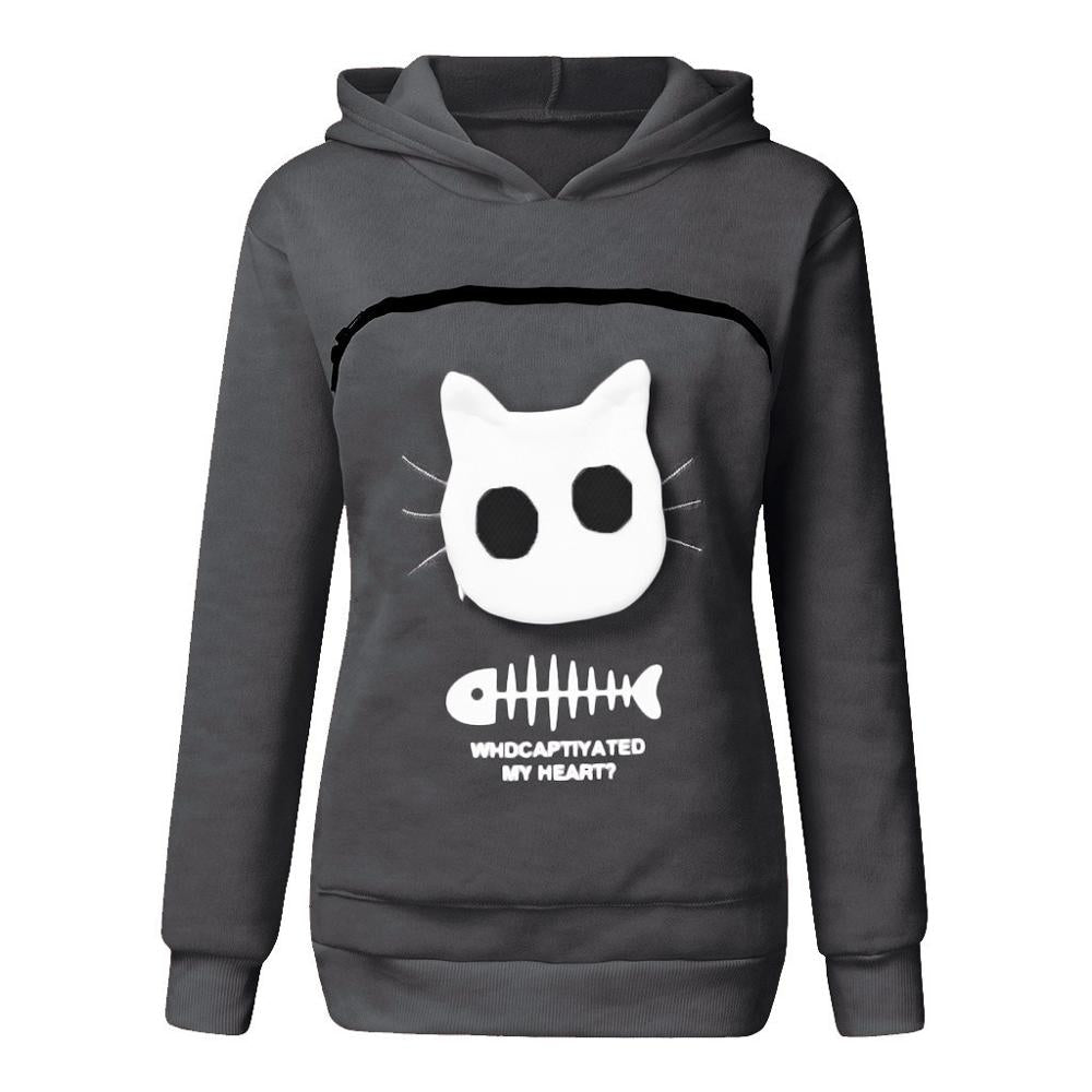 Pull d'Étreinte pour Animaux | Confort en Coton avec Poche Amovible