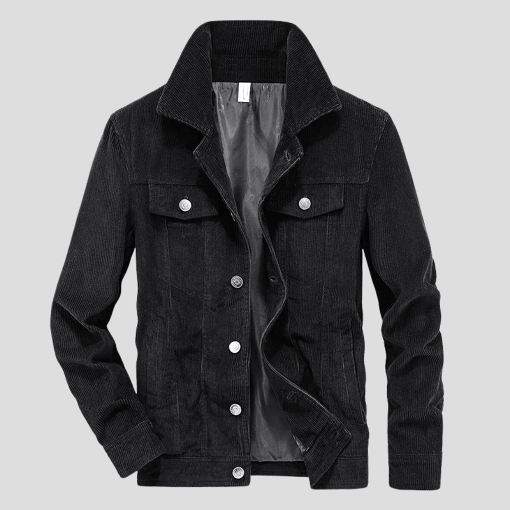 Veste en Velours Côtelé pour Homme | Coupe Slim et Style Élégant