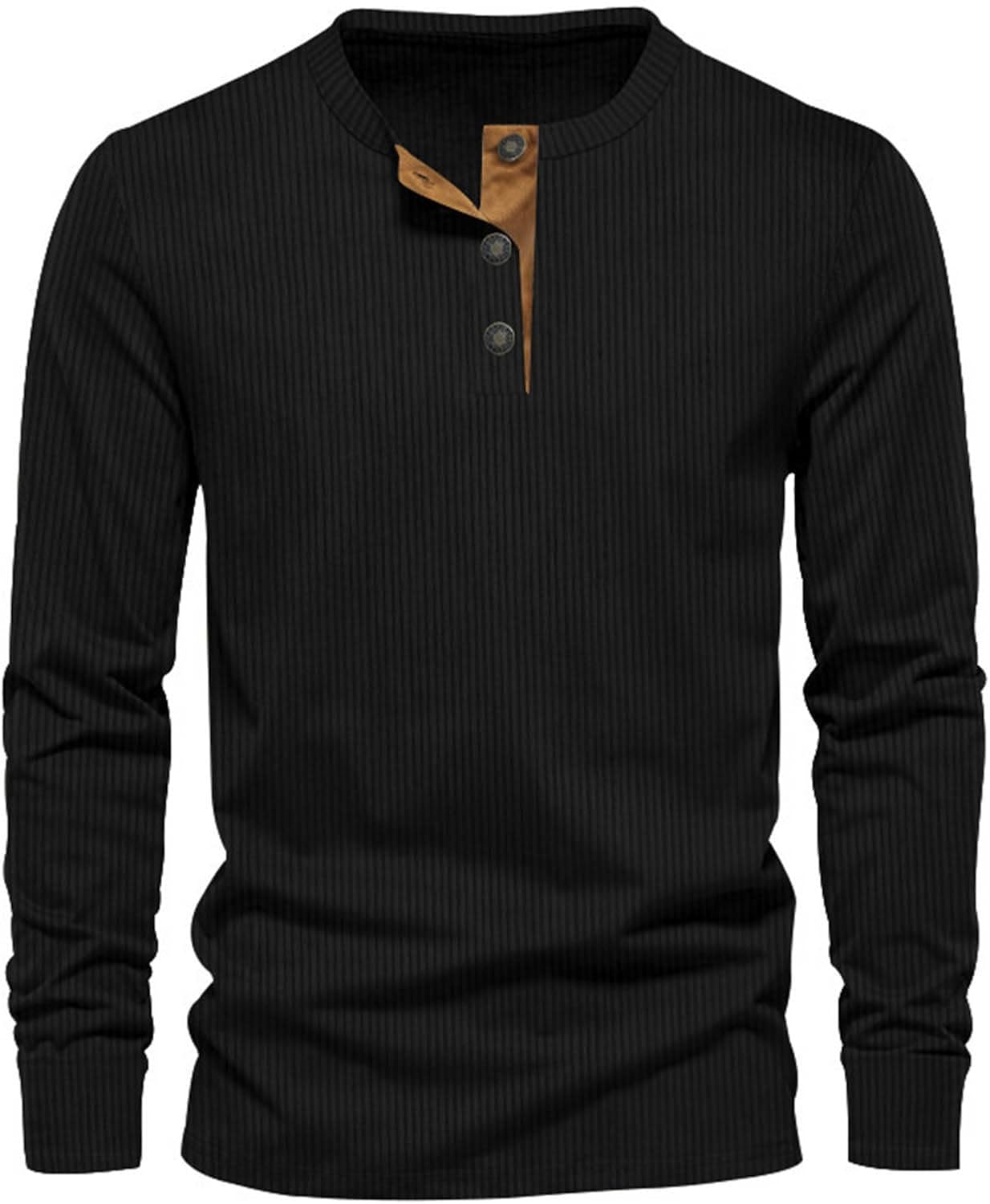 T-shirt à Manches Longues pour Hommes | Confort et Style pour Superposition