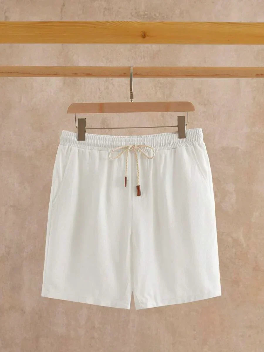 Shorts Décontractés à Taille à Cordon | Confort et Style pour Journées Chaudes
