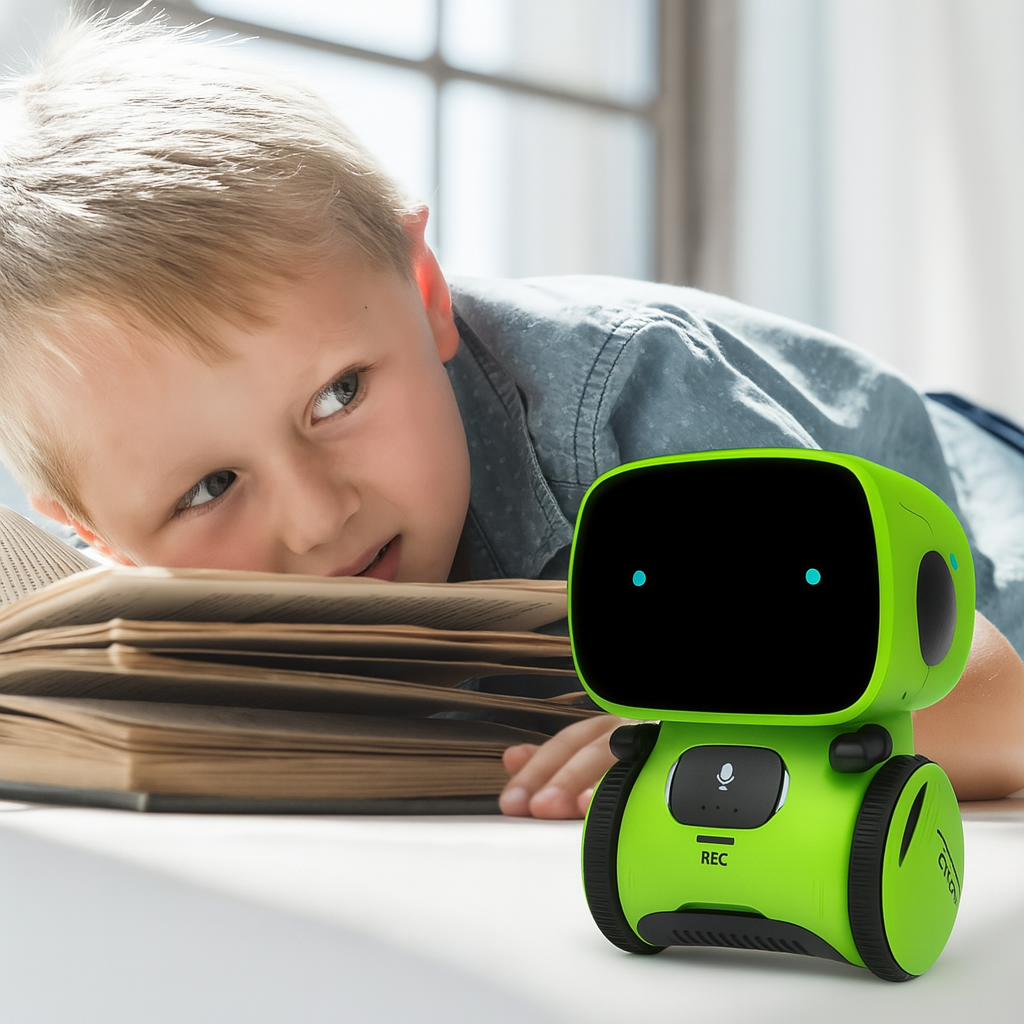 Robot Parlant Intelligent pour Enfants | Apprentissage Interactif avec Musique et Danse