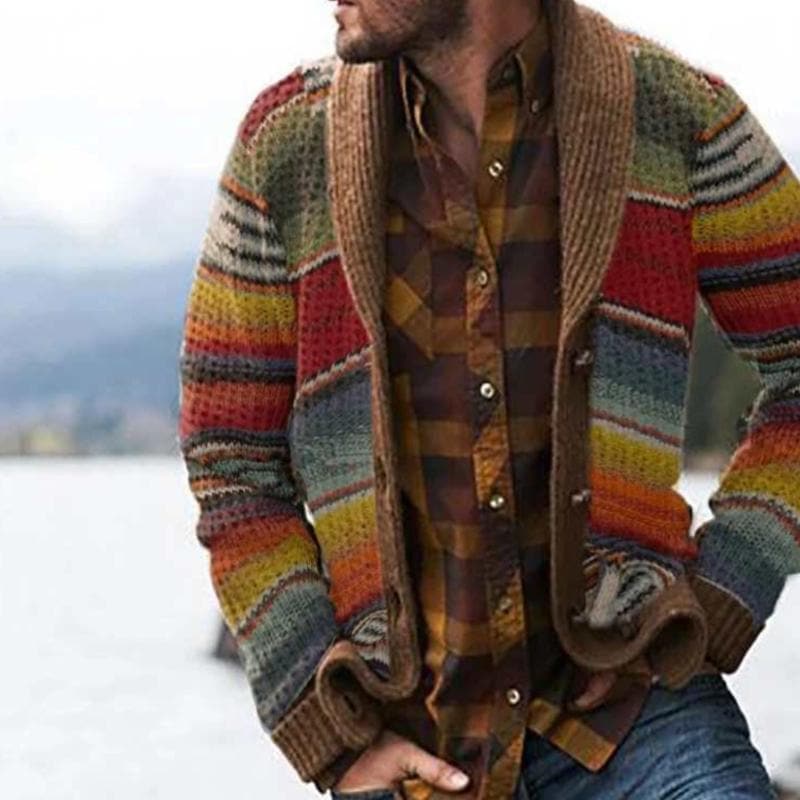 Cardigan à Rayures pour Femmes | Élégance Confortable et Polyvalente