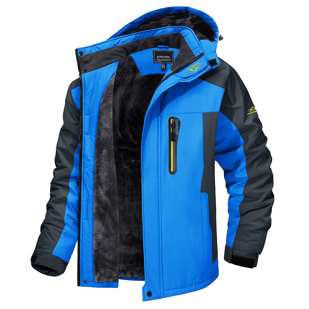 Veste de Randonnée Imperméable pour Hommes | Élégante et Durable pour Aventures Extérieures