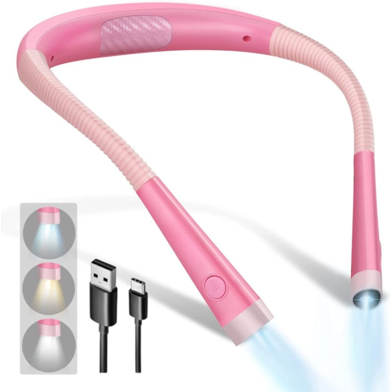 Lampe de Lecture LED Réglable | Luminosité Ajustable et Batterie Rechargeable