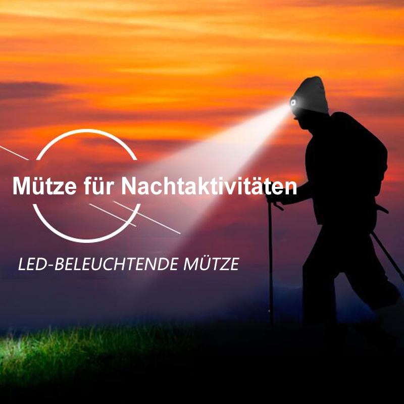 Bonnet LED Rechargeable pour Activités Extérieures | Éclairage Pratique et Confortable