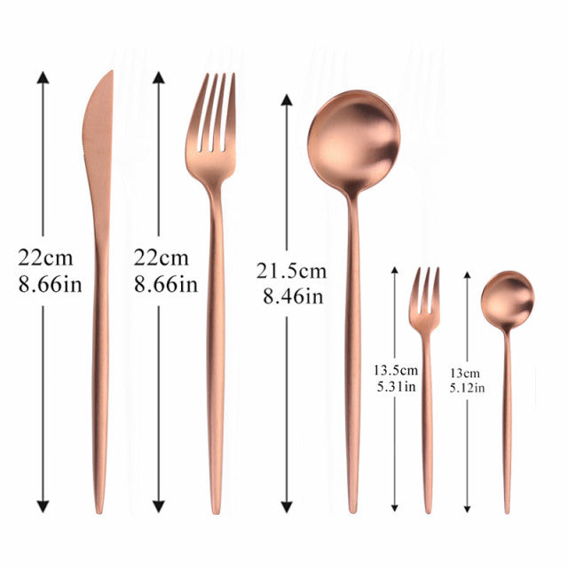 Couverts Modernes en Acier Inoxydable | Design Élégant et Durable pour Dîner