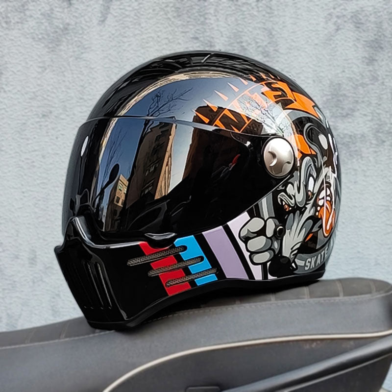 Casque de Moto Intégral Homologué | Sécurité et Confort Optimaux
