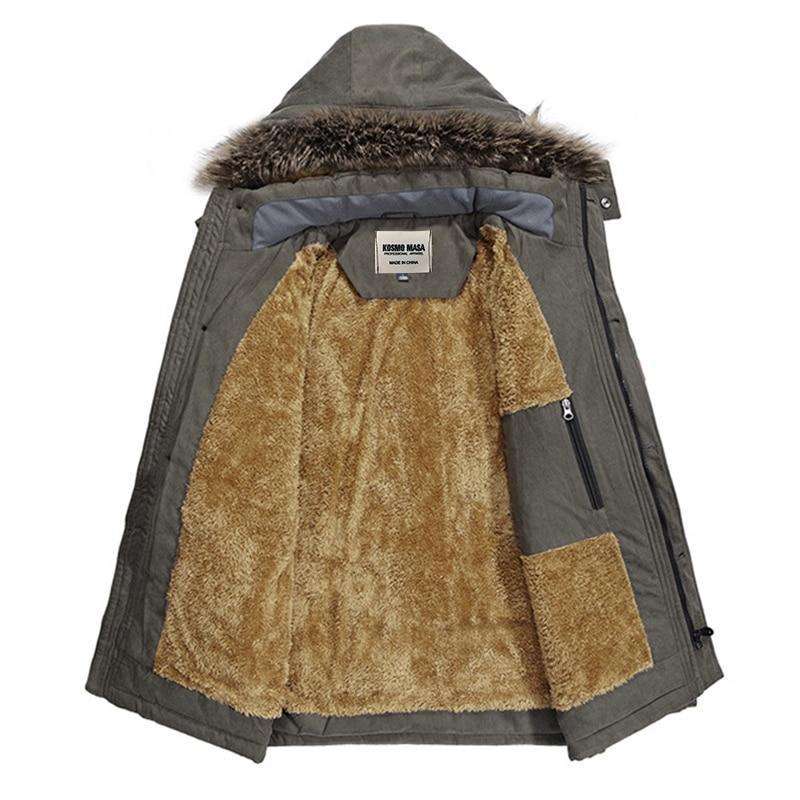 Parka d'Hiver Isolée pour Hommes | Chaleur et Style Intemporel