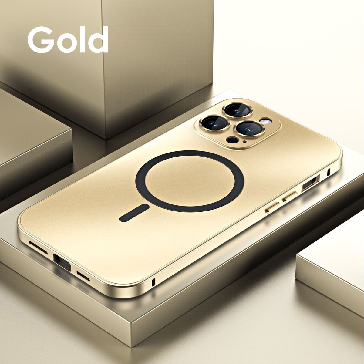 Coque Métallique pour iPhone 14 Pro | Protection Durable et Élégante