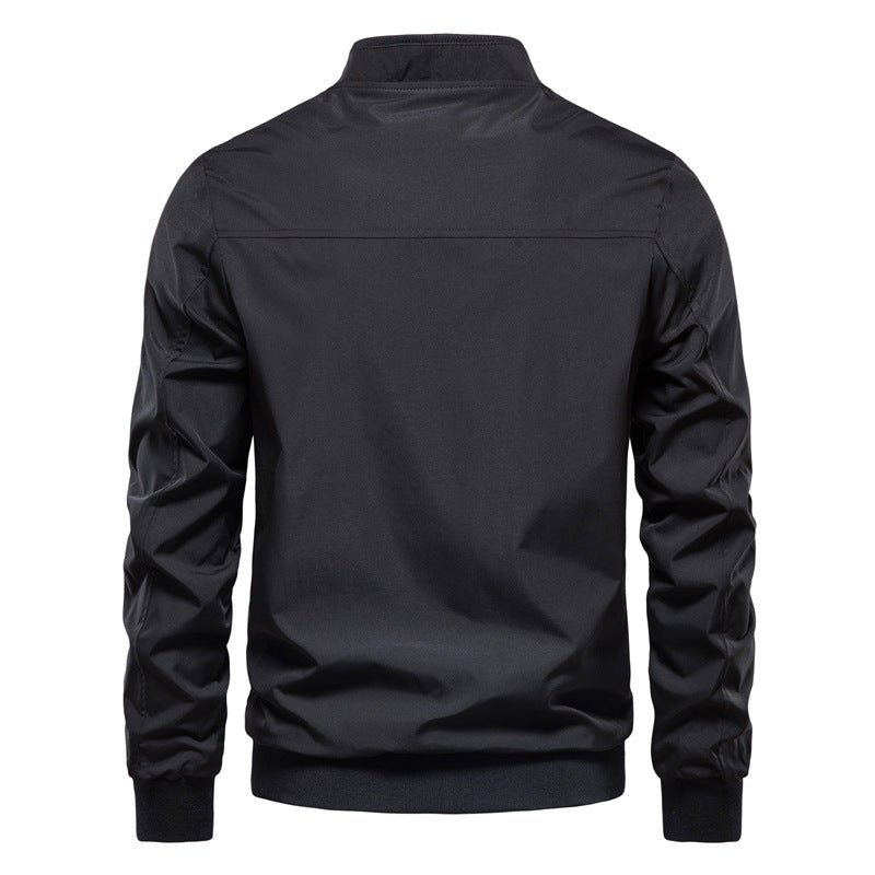 Veste Mi-Saison Homme Col Montant | Élégante et Légère pour Toutes Saisons