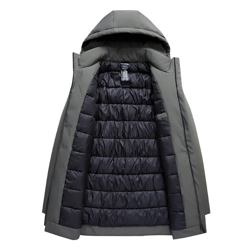 Parka d'Hiver Élégante et Chaude | Protection Contre le Froid et le Vent
