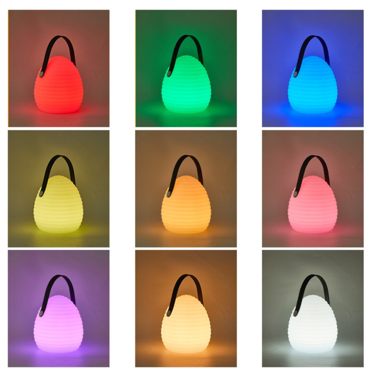 Lanterne Moderne d'Extérieur avec LED | Télécommande et 16 Couleurs Personnalisables