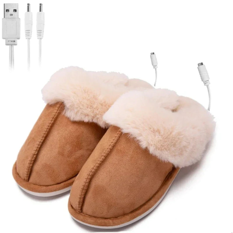 Chaussons Chauffants Intérieurs | Confort Douillet et Chaleur Réglable